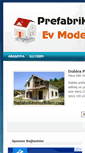 Mobile Screenshot of prefabrikevmodelleri.com